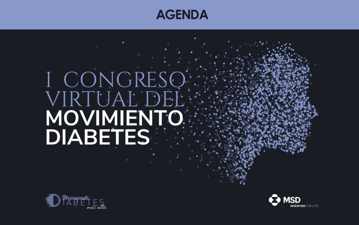 CristobMorales's tweet photo. Programa 1er Congreso Virtual DIabetes 👉  https://t.co/pQzqF4lu09 
#CongresoVirtualMSD 1️⃣Innovación y Debate a 8 sociedades 2️⃣Empoderamiento del paciente 3️⃣Terapias4️⃣Abordaje integral DM2 5️⃣Competencias Digitales 6️⃣Complicaciones emergentes 7️⃣ Highlights 8️⃣Posters Virtuales https://t.co/AKVgVwcTox