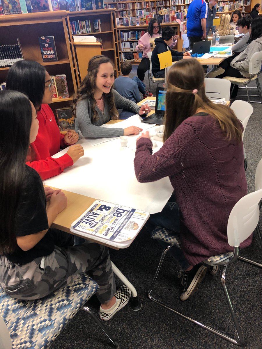The 8th-grade Geography classes are constructing the physical or climate geography of South and Southeast Asia. Thanks to Mrs. Welch for helping make it happen! #ThompsonJags