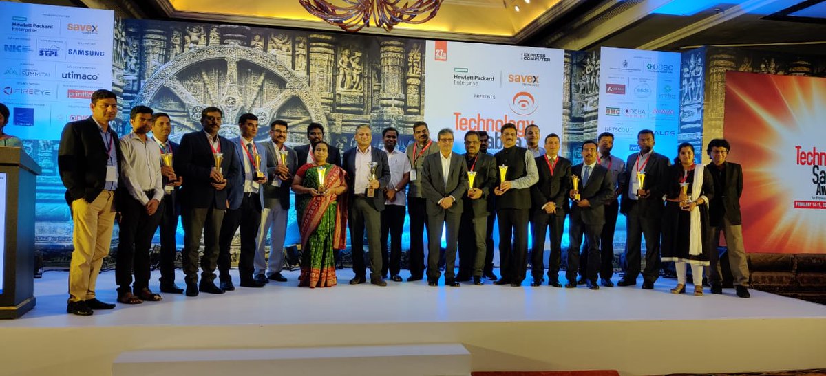 #TechSabha | Congratulations to all the Winners at Express #eGovernance Recognition Awards at #TechnologySabha Bhubaneswar @EIT_Odisha @OCAC_Odisha @GoI_MeitY @NICMeity