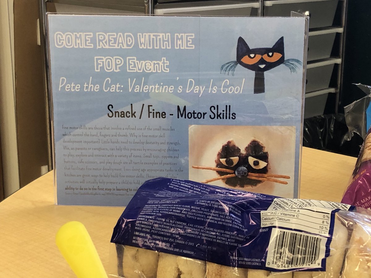 Our Family Oriented Program is focused on #earlyliteracy and we used Pete the Cat Valentines Day is Cool to inspire our purposeful play and even our snack today! <a href="/bfpa17_18/">BFPA</a> ⁦<a href="/WCPS72/">Wolf Creek Schools</a>⁩