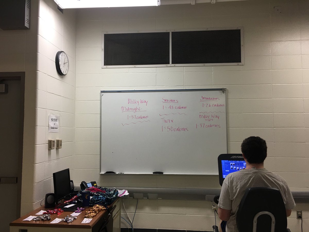 Exercising for candy. #onlyonvalentinesday