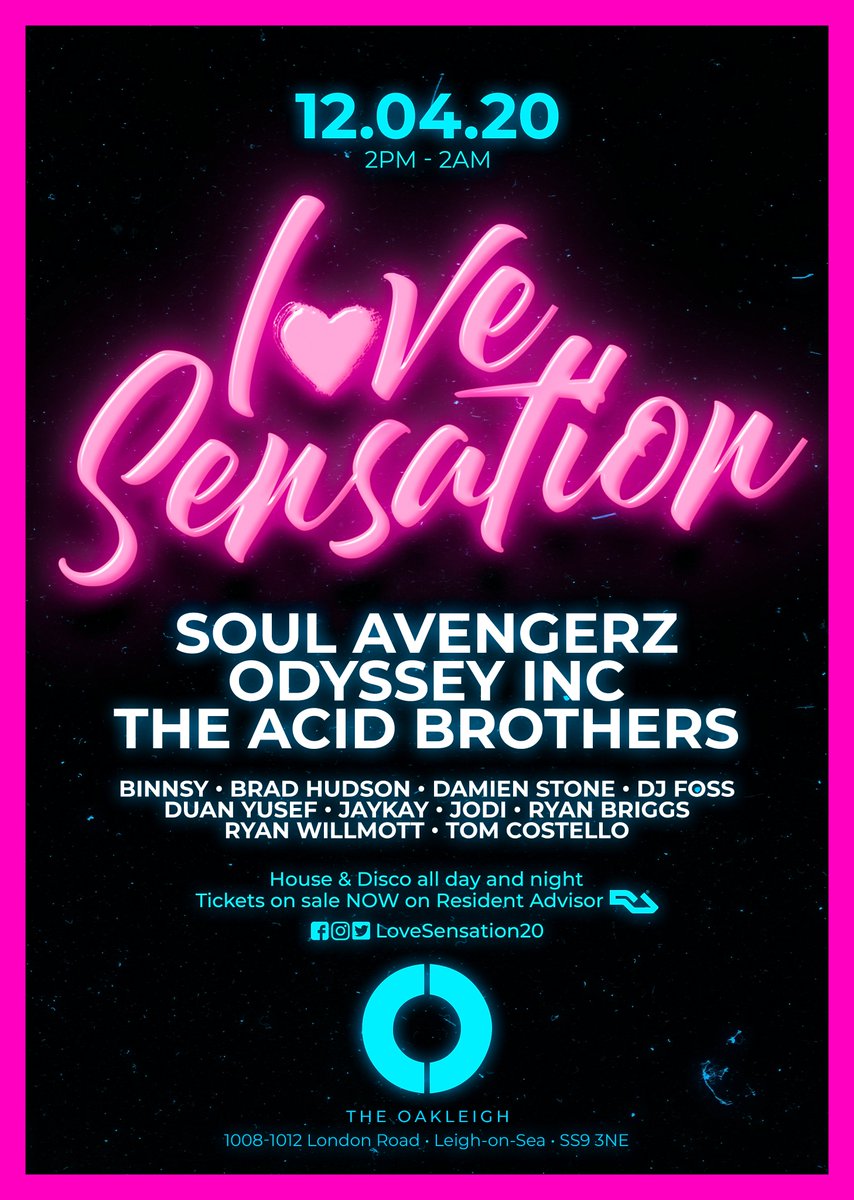 Easter Sunday <a href="/TheOakleigh/">The Oakleigh</a> 
#House &amp; #Disco all day and night..
Early bird tickets on sale NOW >>
residentadvisor.net/events/1389650