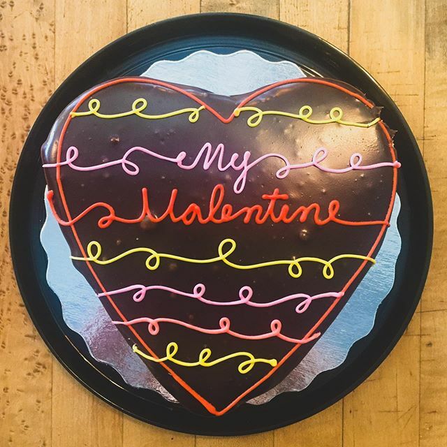 Happy Valentine’s Day to all the lovers out there ❤️ we’re open until 7pm today, brave the cold and celebrate with cake!