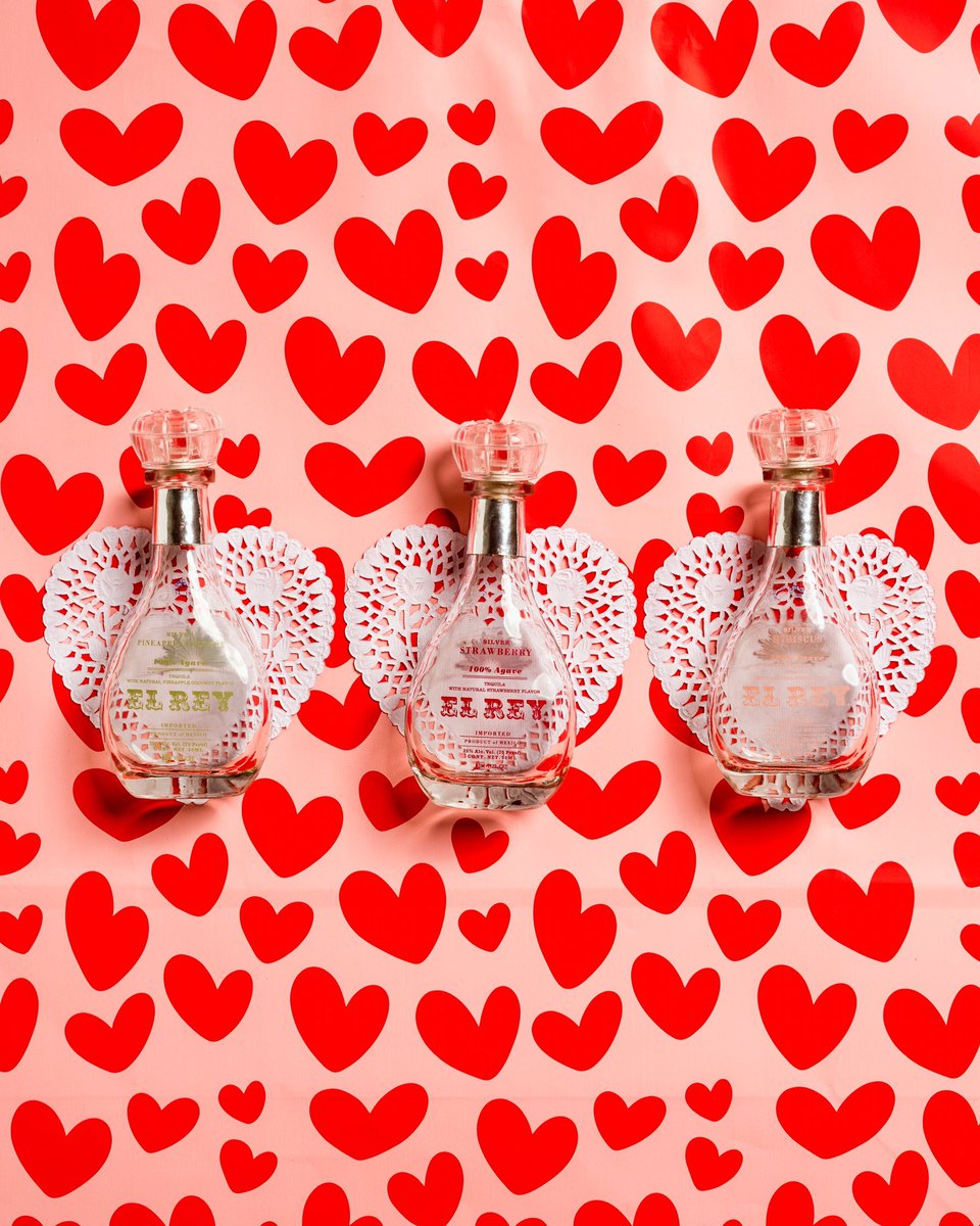Share the love this year with El Rey mini bottles. #HappyValentinesDay