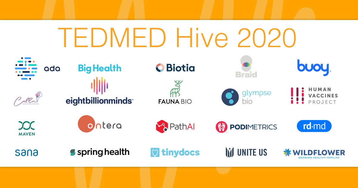 TEDMED's tweet photo. Check out our new #blog post to read about the #TEDMED 2020 Hive Innovator Happenings! https://t.co/dvkefpTLkJ https://t.co/2RuvM6sCHz