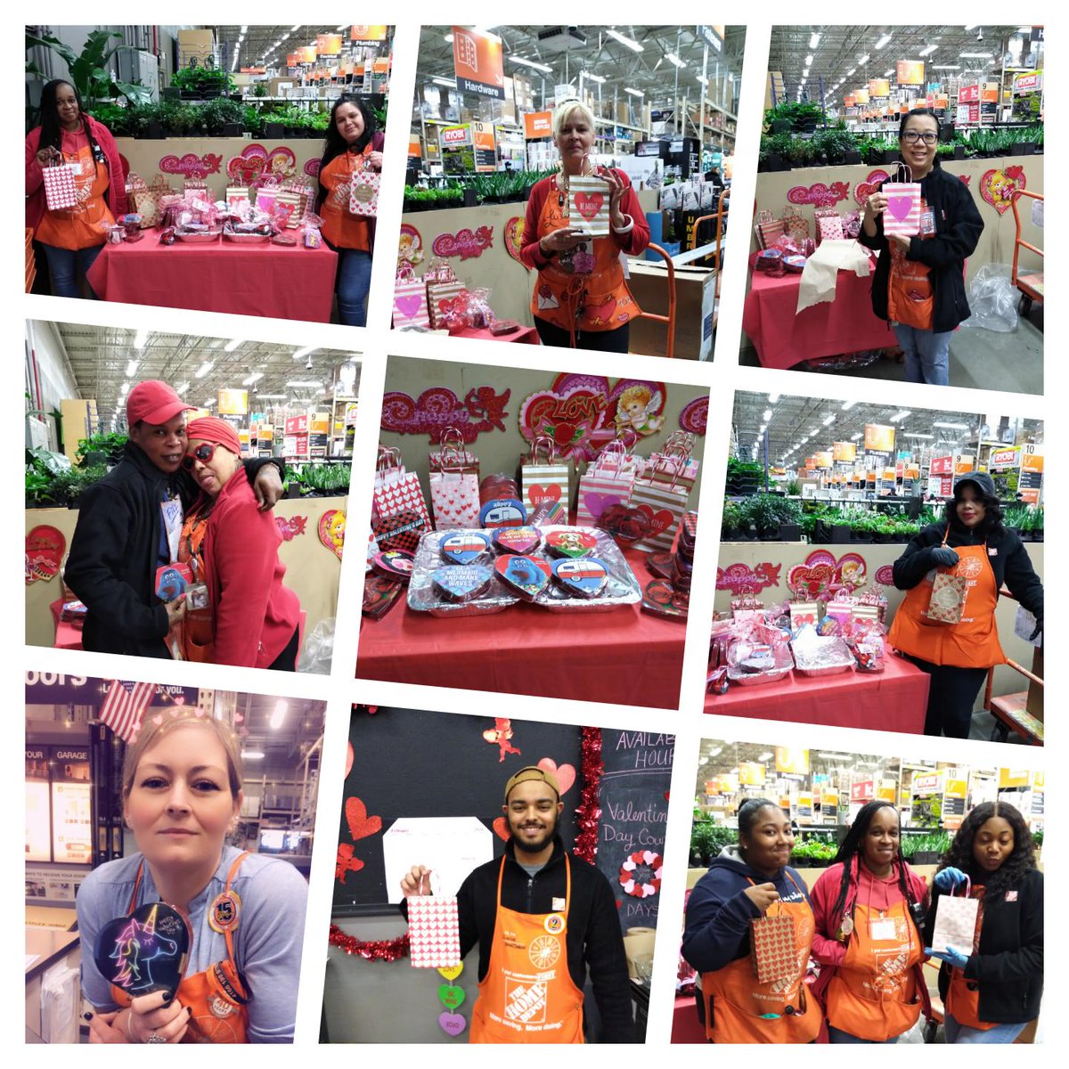 HAPPY VALENTINE'S DAY!!! CUPID FLEW BY STORE 4166 TO DROP OFF SOME CHEER TO THE FANTASTIC HARD WORKING FRONT END ASSOCIATES💝🎉🏹💘 #ValentinesDay #4166THEBESTSOUTHPHILLYHD