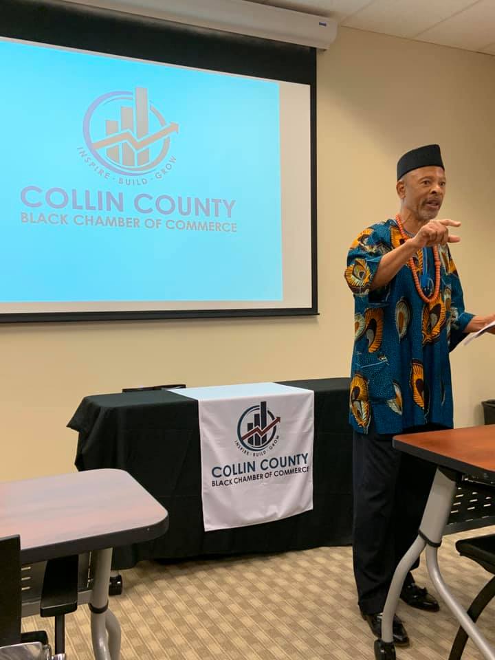 MobilityCU's tweet image. Thank you Collin County Black Chamber of Commerce for the Business Connections speaker of the night, Paul Quinn College President, Dr. Michael Sorrell and thank you Moriya Rose for the spoken word. #ccbcc