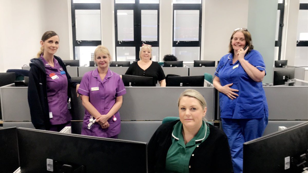 Visited the amazing Command Centre today @BTHFT. Thank you to @SarahBu48626556 and the team for showing us how it all works and highlighting the importance of updates in real-time to improve patient flow. #workasone #wearebradford @leah_callighan
