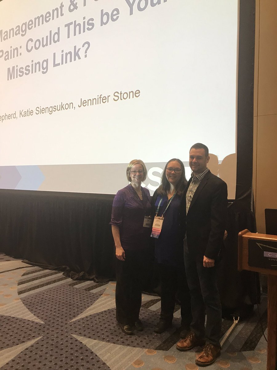 KatieSleepPT's tweet photo. Is #sleep the missing link in persons w #pelvic #pain? Great discussion w audience in session w @ShepDPT &amp; #JennStone. @aptapelvic @APTAcsm #APTACSM #CSM2020 https://t.co/lP3M2eEw8V