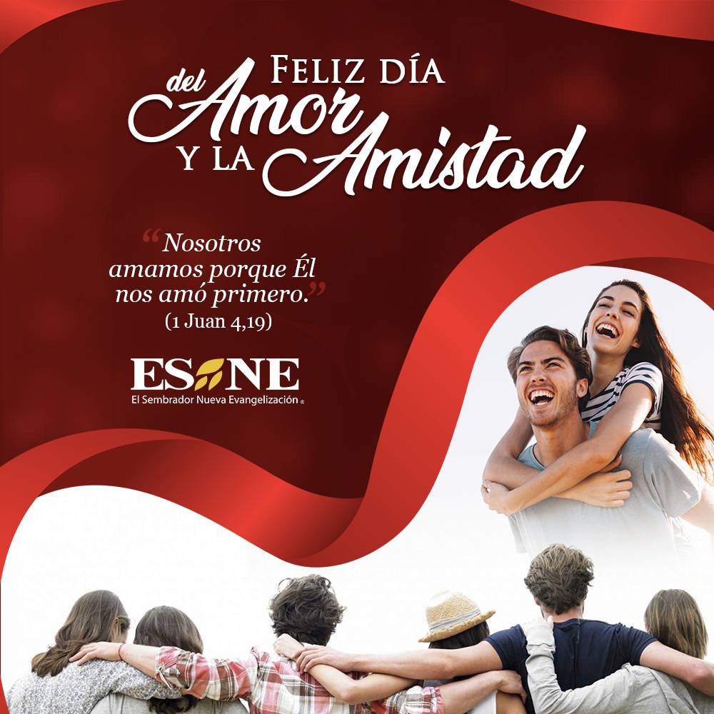 ElSembradorESNE's tweet image. "Amamos porque Dios nos amó primero". #valentinday #díadelamor #amistad #Diosesamor #ESNE