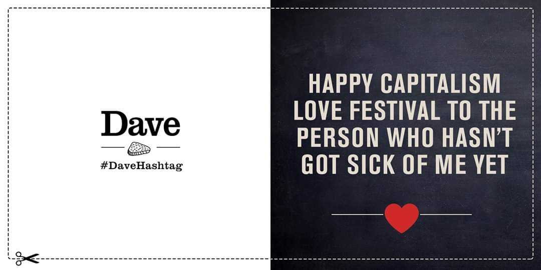 BhamUpdates's tweet photo. Forgotten to get a card for Valentines? No problem, #Dave has got you covered 😂 simply print and cut along the dotted line. #DaveHashtag #Birmingham https://t.co/4mjrIYe563