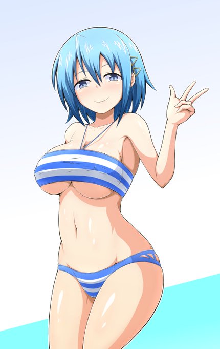 なんかどうしても水着のさやかちゃんを描かなくてはならないと思った #魔法少女まどかマギカ 