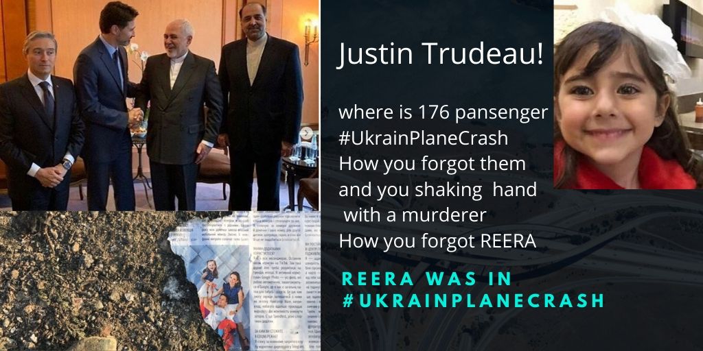 176 the best people killed in #UkrainPlaneCrash After today's #MCS2020, these photos must come out ... Shame on you Justin Trudeau !!!
Where's the plane black box ?! #Iranprotests #Iran @StateDept, @SecPompeo @realDonaldTrump #Ban_Zarif #StopIranBloodshed