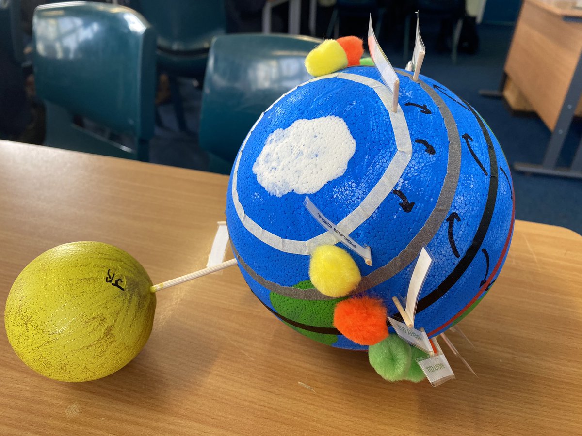 SarahGeography's tweet image. Wow! Just wow! The second class of GACS models came in today! We had a cake feast at break time, and learnt a lot! Absolutely blown away by the effort put into all of these! Henley Year 10.... I salute you! @HenleySchool #geographyteacher