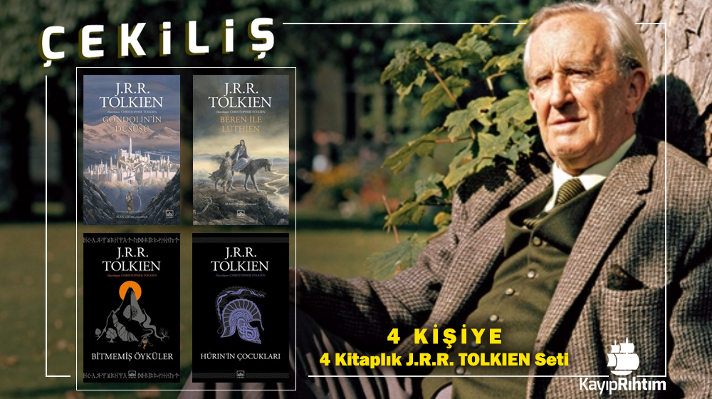 Bu gönderiyi RT edip <a href="/KayipRihtim/">Kayıp Rıhtım</a> hesabını takip edin ve 4 kitaptan oluşan J.R.R. Tolkien setini kazanma fırsatı yakalayın!

Bağlantıdan çekilişi kazanma şansınızı artırabilirsiniz: bit.ly/lotr-cekilis

Son Katılım: 20 Şubat 2020 – 23.59

Bol şanslar!