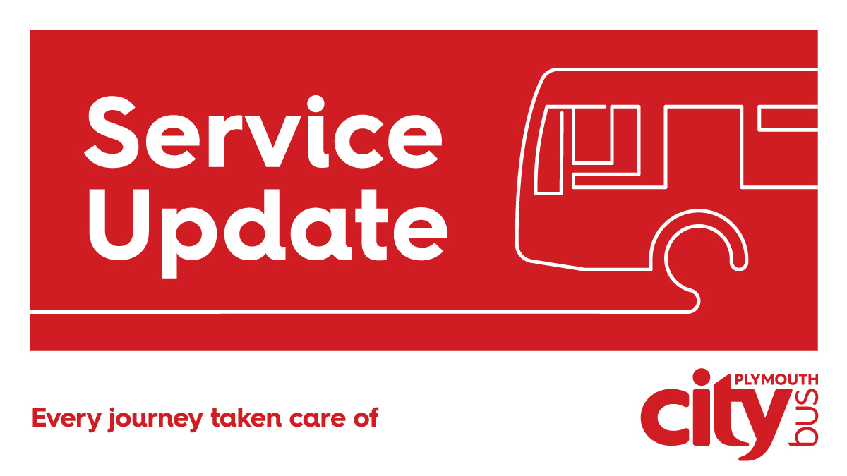 plymouthbus's tweet photo. At 1755: Traffic is easing still some delays this evening 10-33 minutes as we close. #PCB40 #PCB41 #PCB42 #PCB44 #PCB61 worst affected services. https://t.co/9haZoiv4SK
