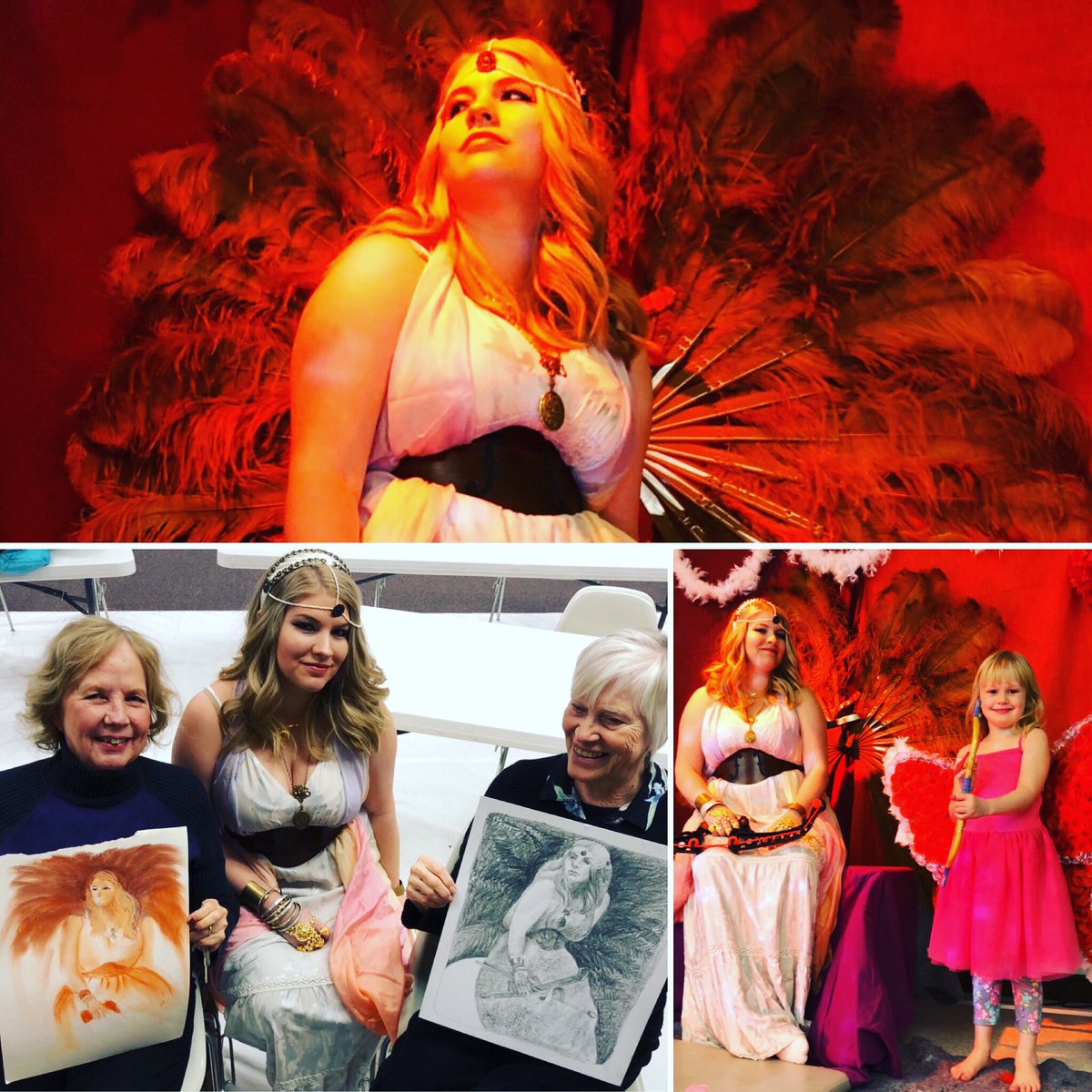 sundaypainter_'s tweet photo. #HappyValentinesDay - A look back at #art made at #SundayPainter #GreatFalls #February 2018 honoring #Venus and #cupid. 

#artists #holiday #artwork #model #valentines #feb14 #arte #beauty #valentine #montana #drawing #painting #illustration #sketching https://t.co/t0M0LUEDAC