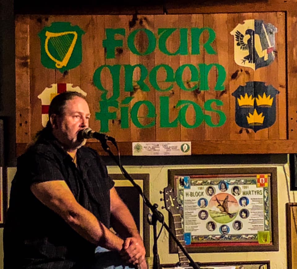 Bring your special someone to Sean Doyle at our Platt Street pub tonight! He is playing live music from 9 PM to midnight. Have yourself a night date on this romantic day. #FourGreenFieldsIrishPub #FourGreenFields #TampaDowntown #DowntownTampa #LiveMusic #BarCulture #IrishPub