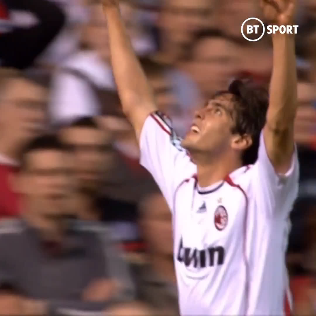 The night Kaká ran riot at Old Trafford!  Happy birthday to one of the greatest footballers of his generation 