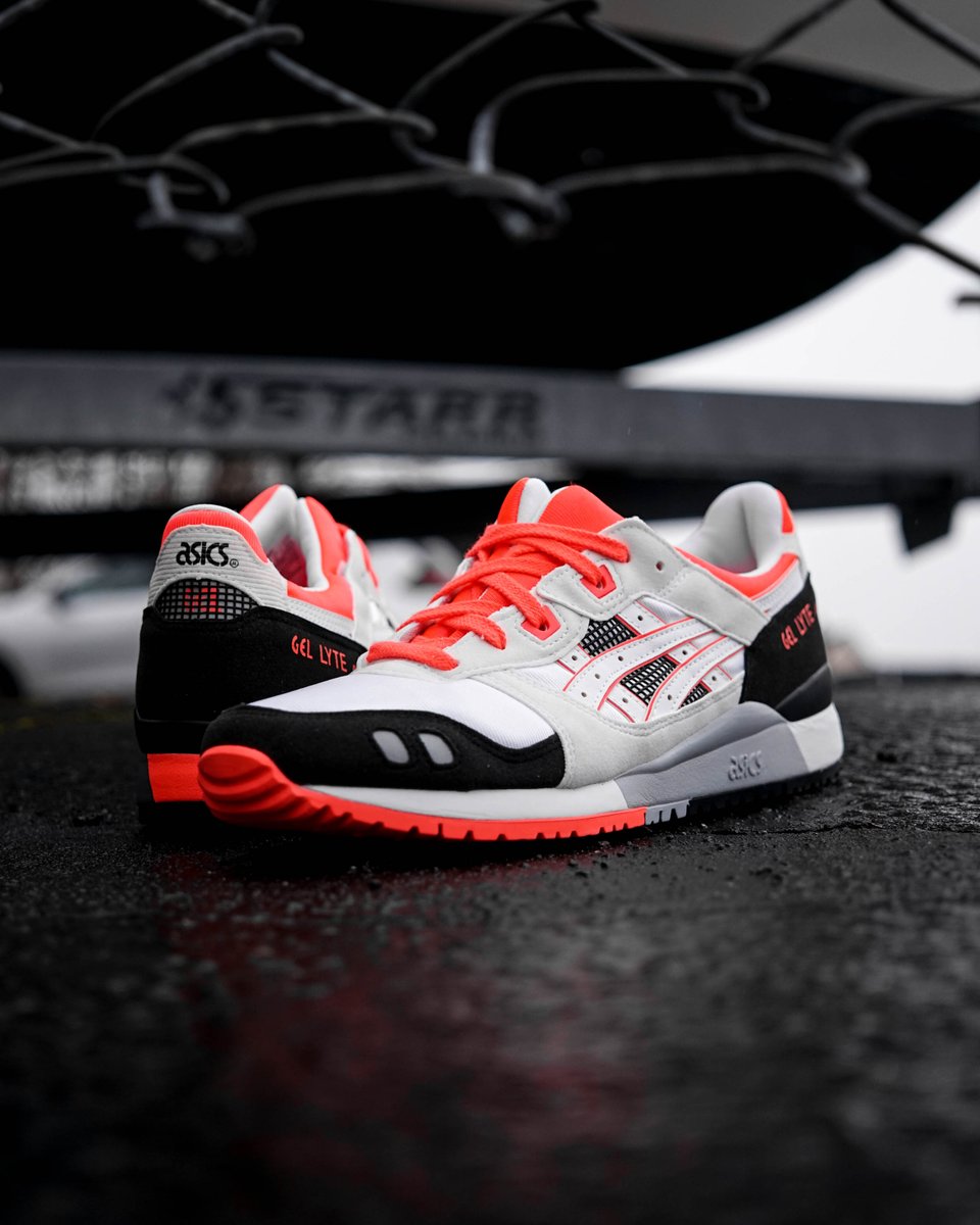 asics gel lyte 3 og flash coral