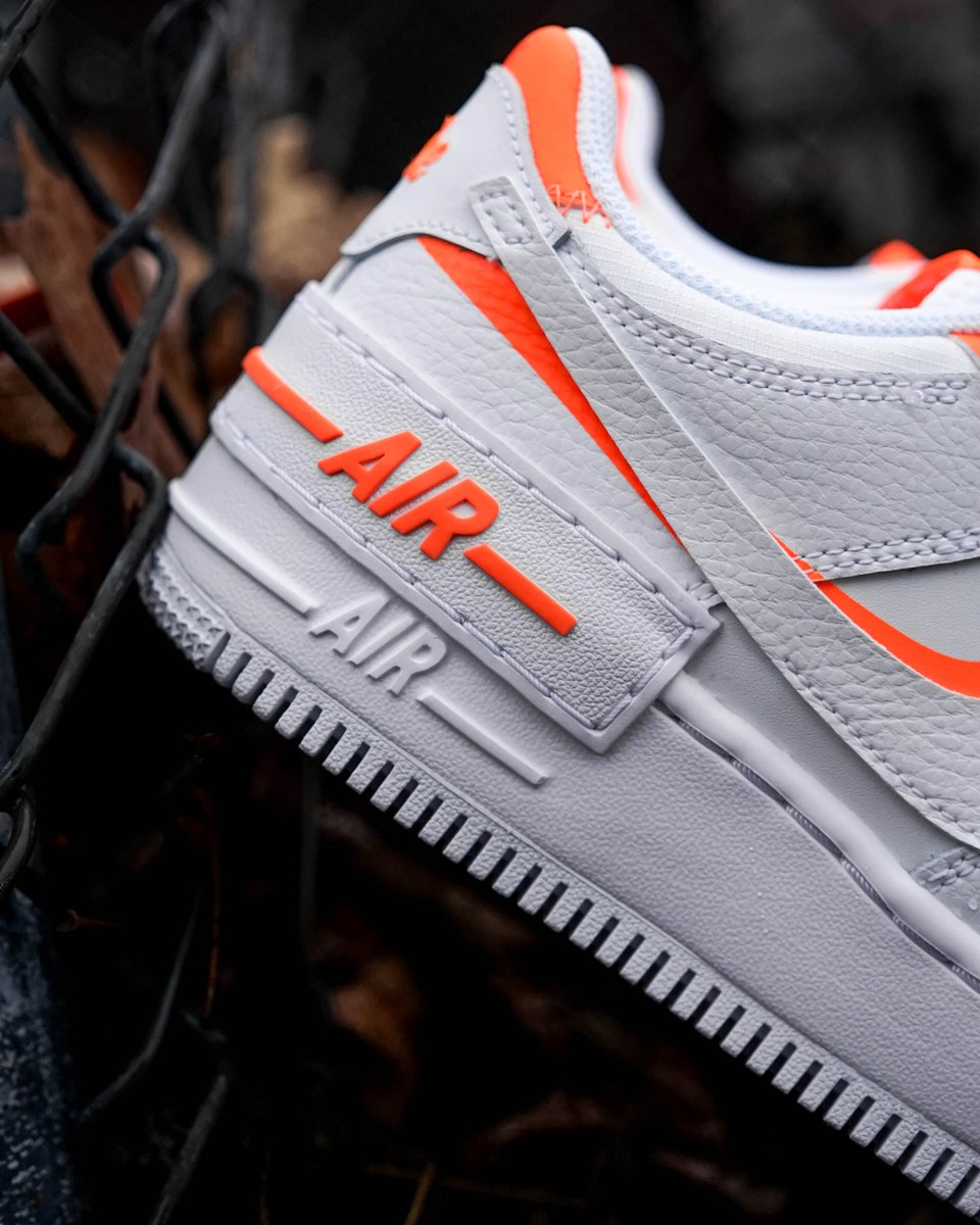 nike air force 1 shadow total orange