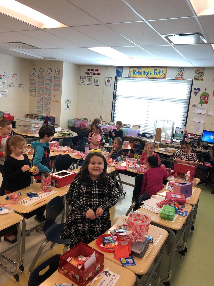 Happy Valentines Day from Ms. Clark’s first grade class.
