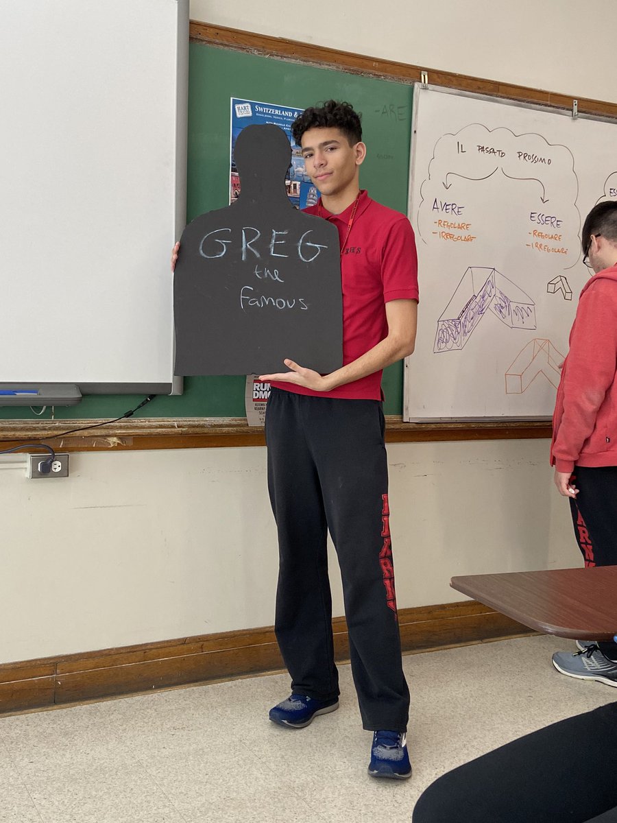 TheKearnian's tweet photo. School day is almost done! Have you taken your picture with #gregthefamous yet? https://t.co/mjvpasQWsp