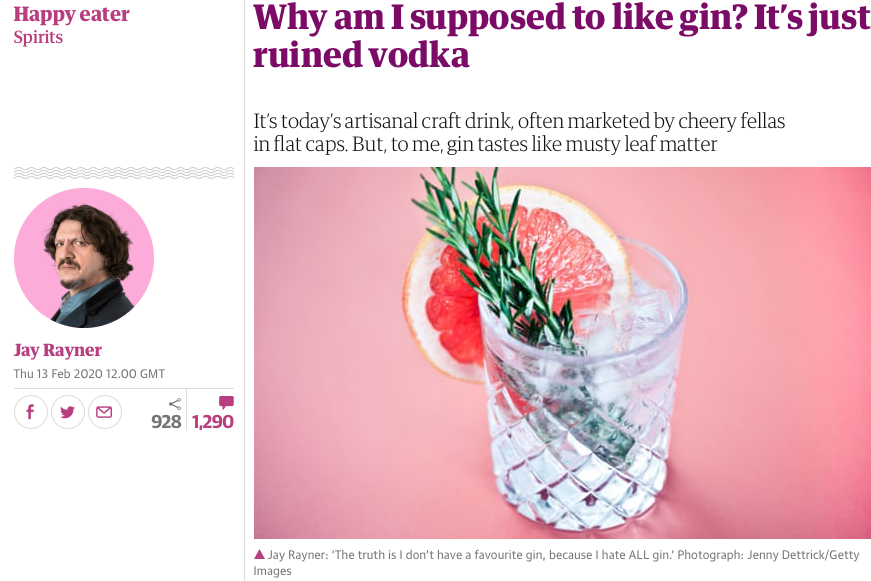 Wight_Vodka's tweet photo. Having a laugh... Thanks @jayrayner1 - we have always preferred vodka! Cheers! https://t.co/QvhSTLXfEu