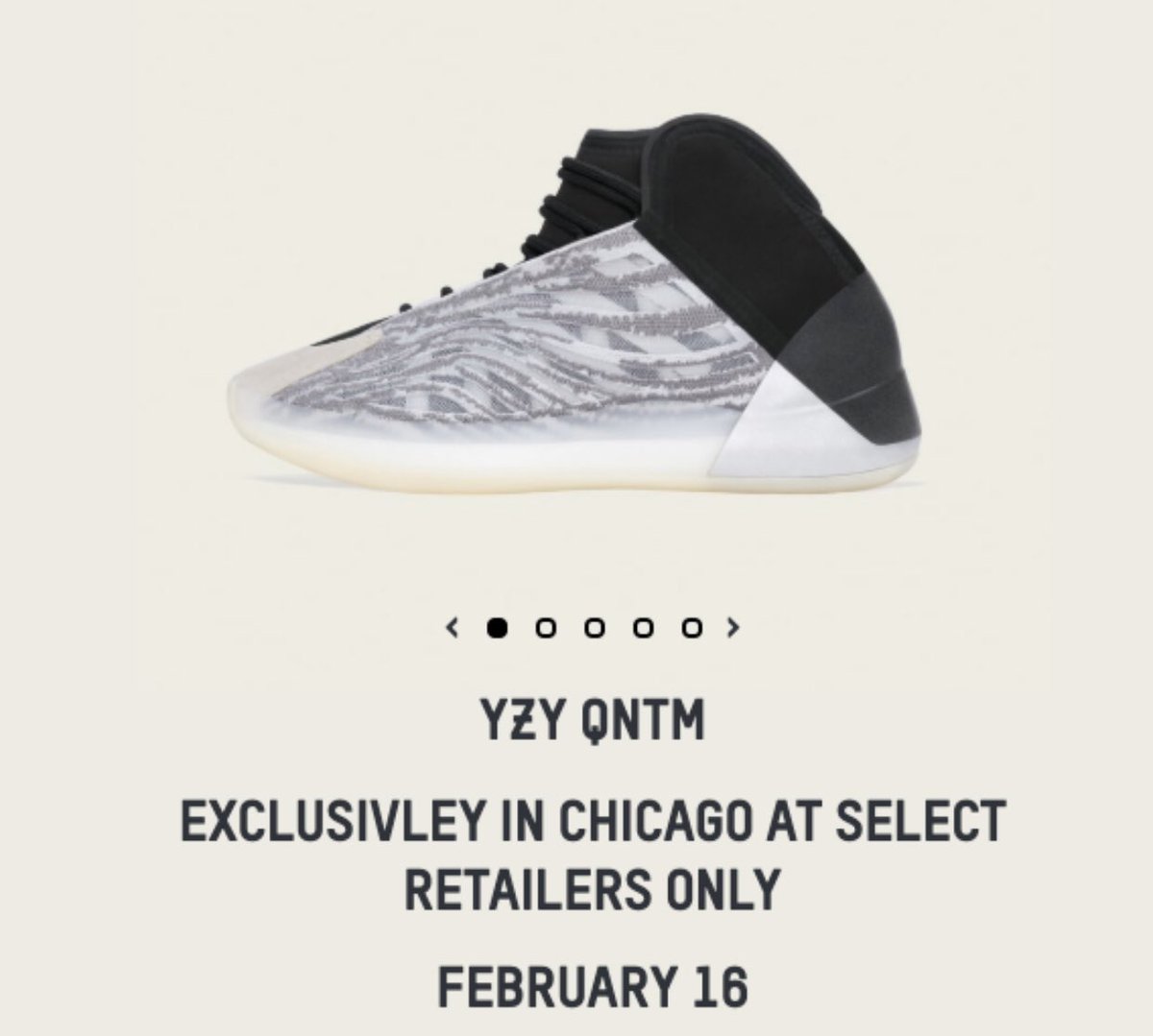 ADIDAS YEEZY QUANTUM LIFESTYLE SNEAKER VS.