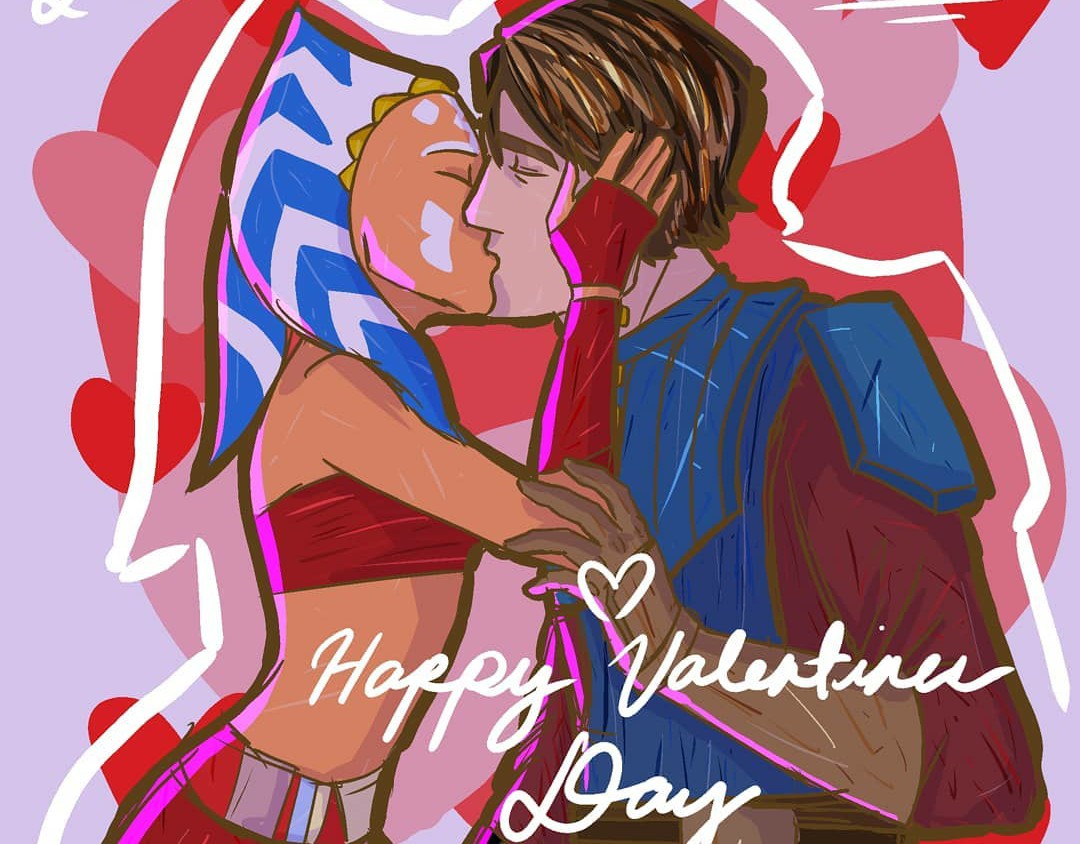 Prüfung Überlauf Pfefferminze anakin and ahsoka kiss Anfänger Müll Schnee