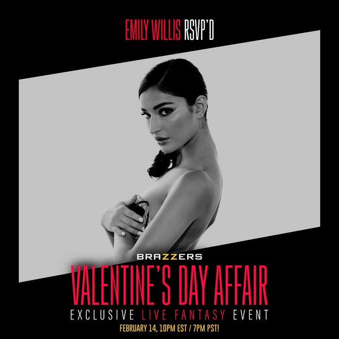 Happy V day lovers 💕 Join me and my friends for a FREE live show on #ValentinesDay&nbsp; at https://t.co/TK0YjA6hv7<a href="/tag/valentinesday"class="tags"><span>#valentinesday</span></a>