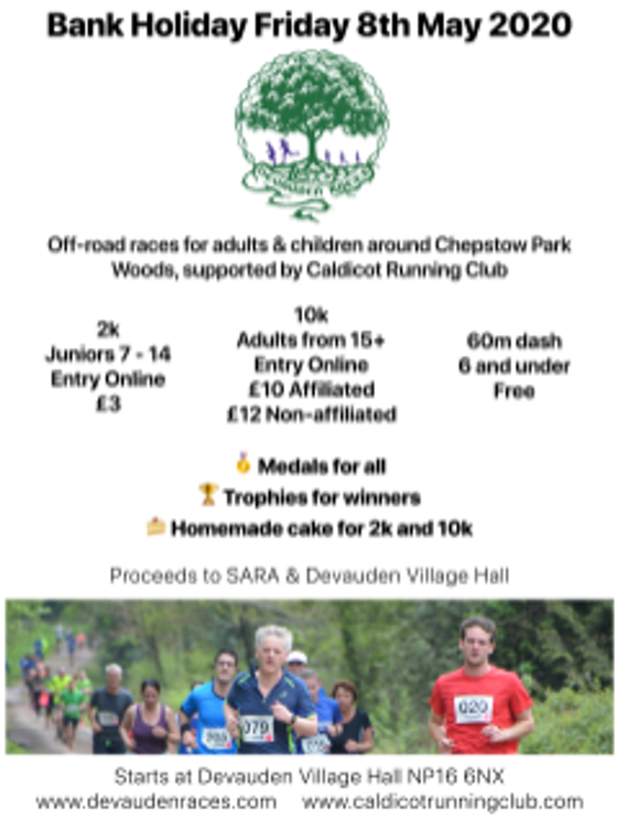 Devauden races with Caldicot Running Club tweet media