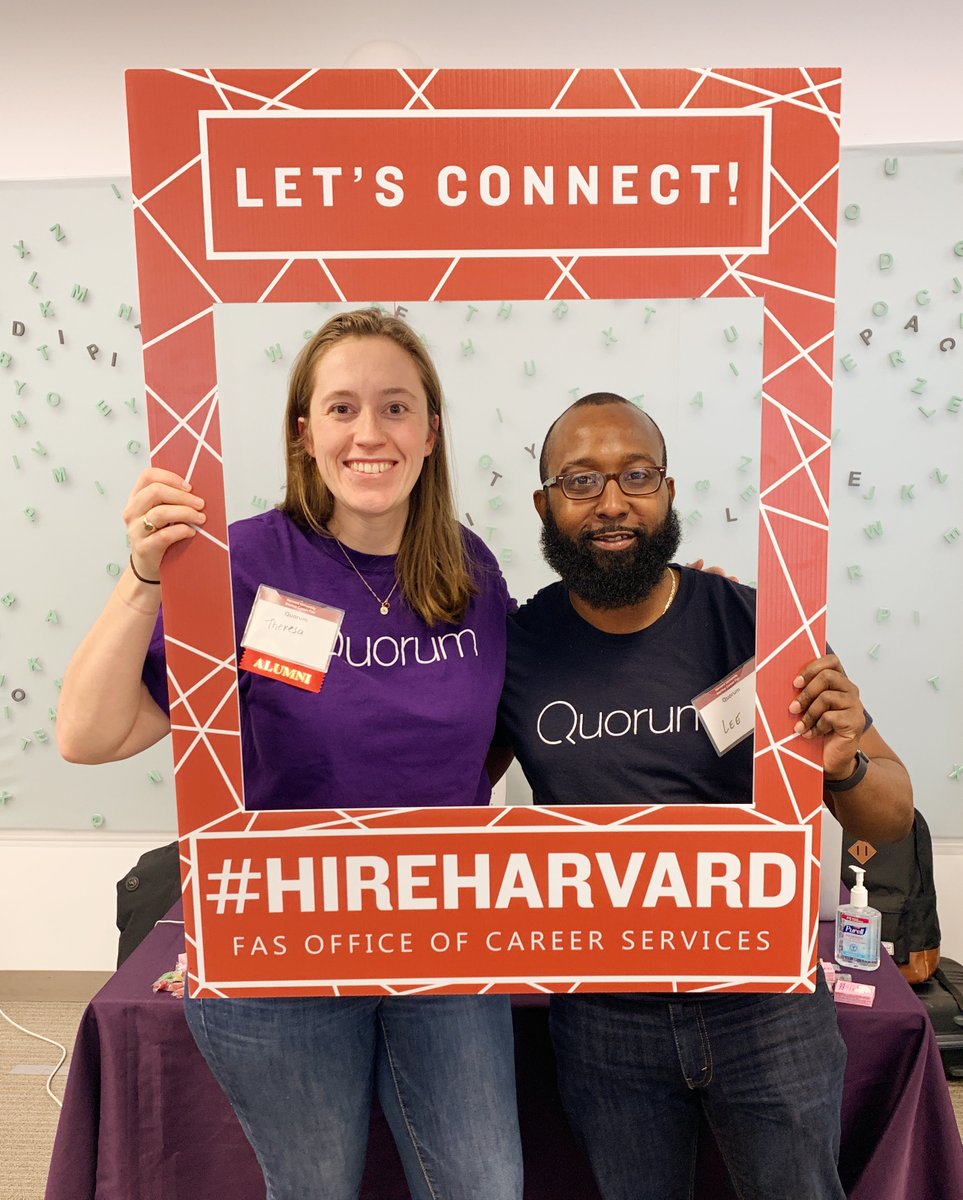 HarvardMCS's tweet photo. The #harvardstartupfair has over 80+ employers attending today @innovationlab Come see the great variety of employers covering industries such as EdTech, food &amp; beverage, design, real estate, data analytics, and more! #hireharvard  Stop by now until 4pm! https://t.co/oQPq9PTH3l