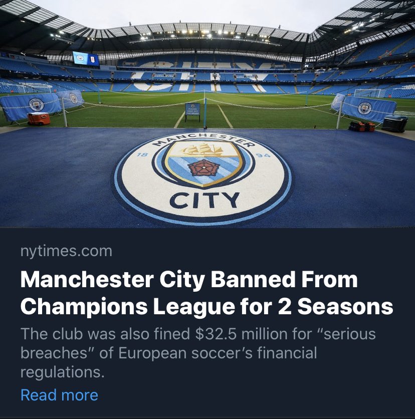 #ManCity really fully getting behind this whole Brexit thing aren’t they. 😂😂