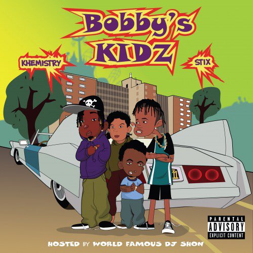 DJShonChicago's tweet photo. [Mixtape] Stix &amp; Khemistry - Bobby's Kidz :: Drops Today! https://t.co/1X9b8s2Zgz @IndyTapes @DJShonChicago @WeMajorTheMVMT @Stix_808 @808_L https://t.co/91kaSmien6