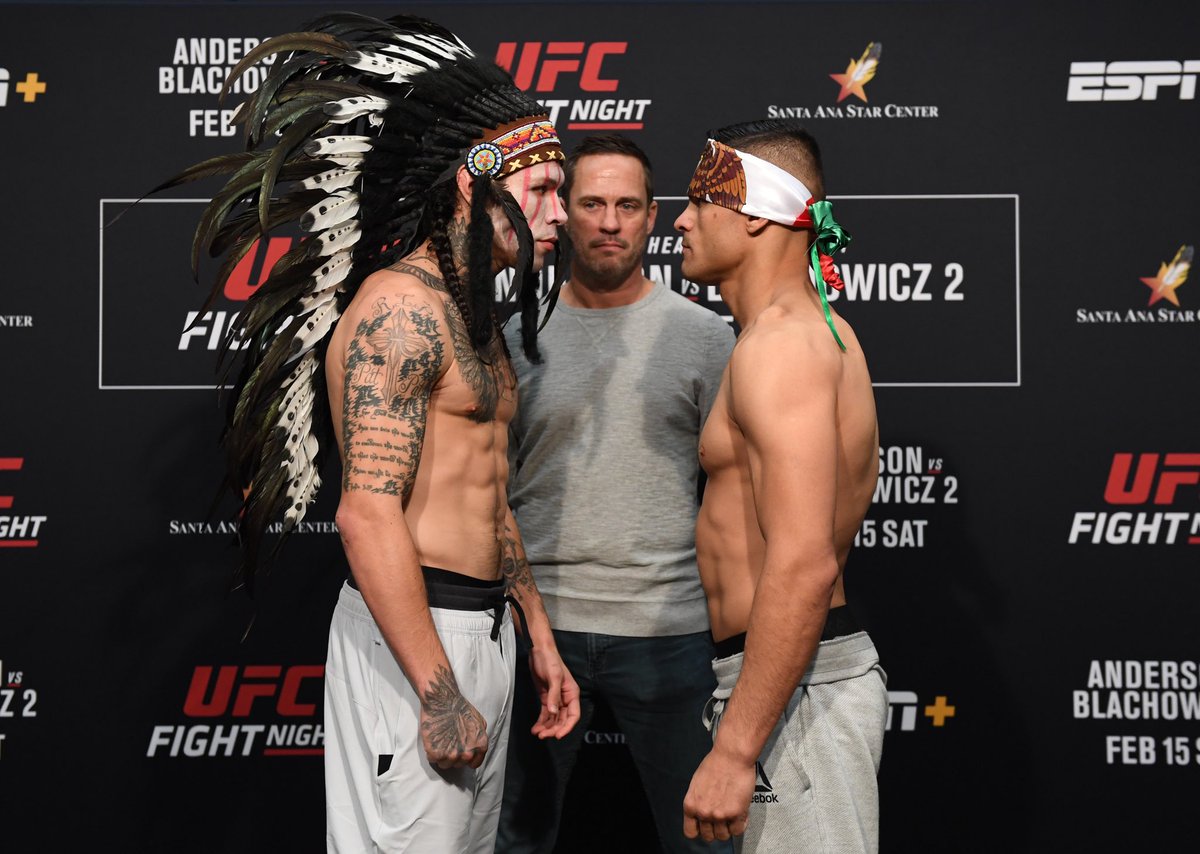 WEAVER vs VARGAS!!! #UFCRioRancho is live tomorrow at 8pm ET on ESPN+