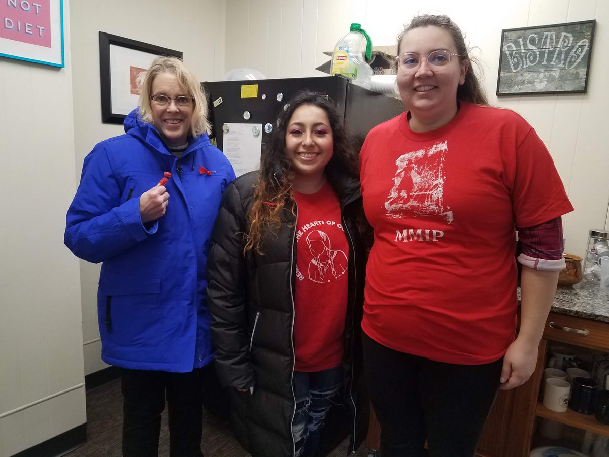 Proud of our WGS students and faculty who attended the missing and Murdered Indigenous People March today!