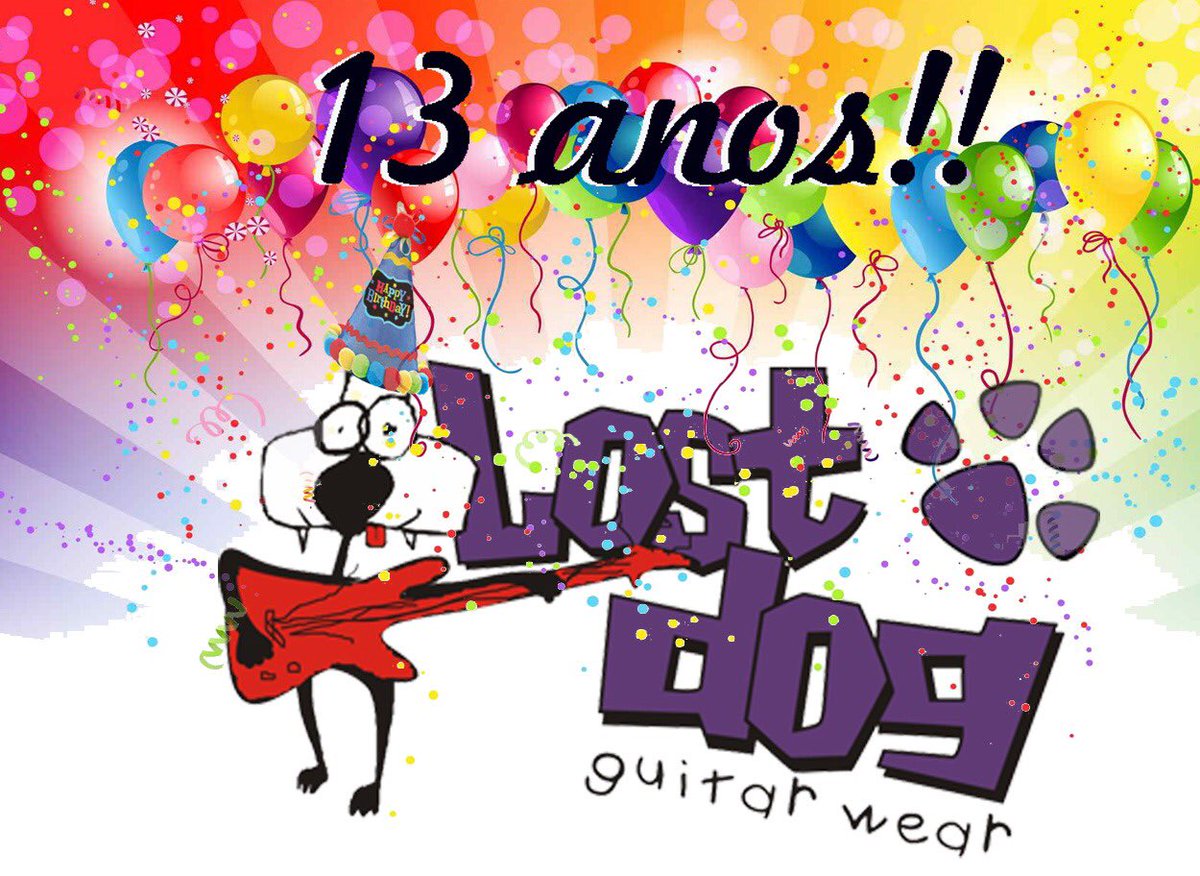 Parabéns pelos 13 anos e que continuemos nossa parceria de tantos anos. PALHETAS LOST DOG patrocinam o DR SIN.