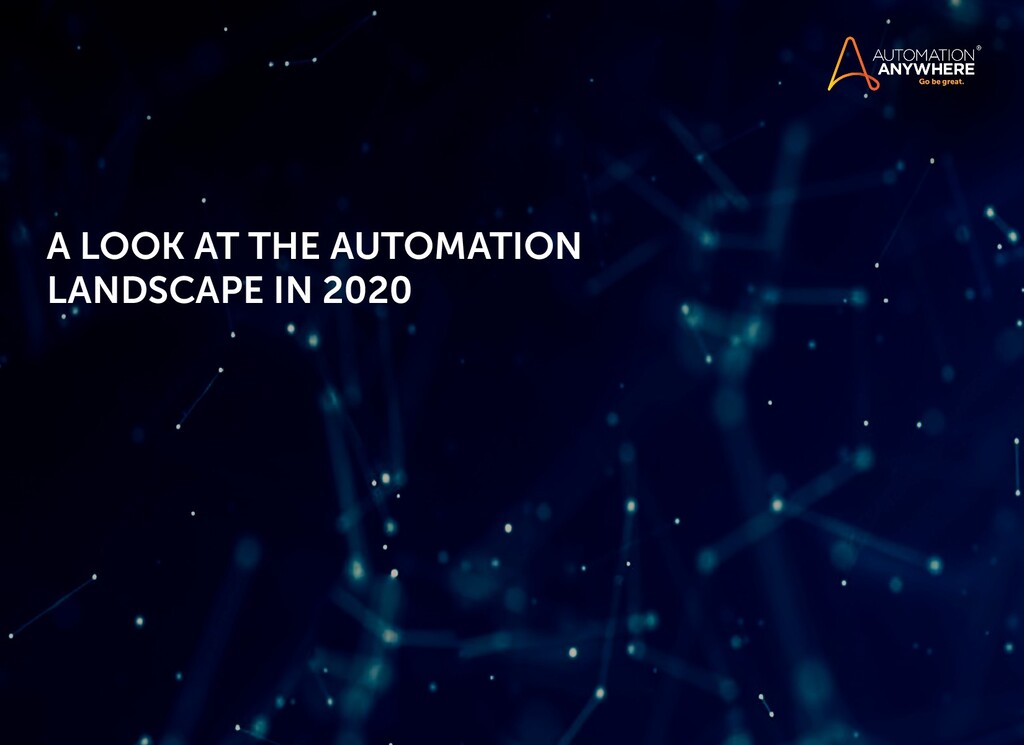 convergetechbiz's tweet photo. RT @AutomationAnywh: Business today is complex and challenging. It's time to embrace #IntelligentAutomation. The state of #Automation2020 with smart thinking from:

❶ @ShellyKramer
❷ @MikeQuindazzi
❸ @danielnewmanUV
❹ @antgrasso
❺ @HaroldSinnott
👉🏻 https://t.co/qDjY4pgRwF https://t.co/6U7QQ4G953