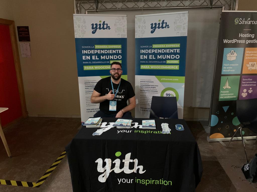 YITHEMES's tweet photo. ¡Ya estamos en la @WCChiclana!
Mañana será un gran día y no te olvides de pasar por nuestro stand, estaremos repartiendo algunas cositas :P
#yith #WordCamp #WordPress #plugins #yithemes https://t.co/eSLtcqMdNH