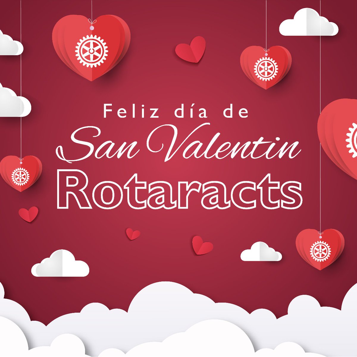 Rotaract Honduras les desea un feliz día del Amor y la Amistad a todos los socios a nivel nacional y el mundo.