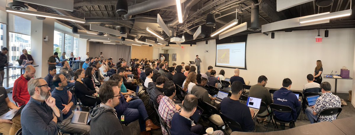 Timcorreia's tweet photo. 2020 Hack Week demos!  I’m amazed by how the team thinks big and moves fast to fuel our innovation #ZGlife https://t.co/XB8eyakCgw
