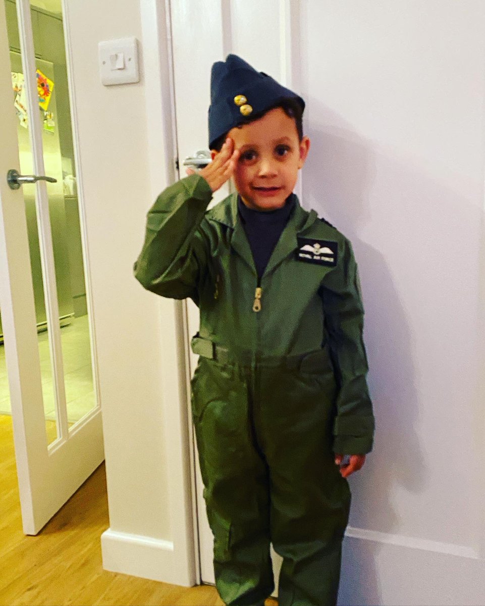 When your son is obsessed with WW2 and spitfires it’s only right to buy him his own pilots overalls!
Pilot Officer Harry Stevens
#WW2 #ww2history #ww2daily #thebattleofbritain #raf #ww2pilots #1939 #1940 #1941 #1942 #1943 #1944 #1945 #thefew 
@paulthemonty @1940Andy @RAFMUSEUM