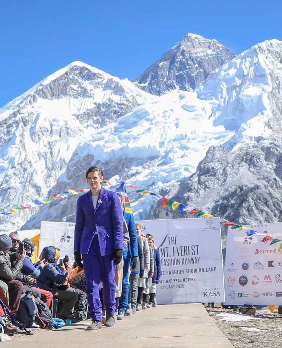 kasa_kasastyle's tweet photo. #mteverestfashionrunway #kasaforclimatechange #sustainablefashion #biodegradable #fashionrunway #kasa https://t.co/lEbKdCSguS
