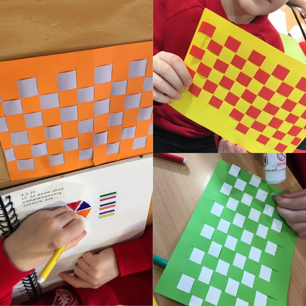 Stukeley2016's tweet image. Lime Class weaving a little bit of colour into FriYAY! #complementarycolours