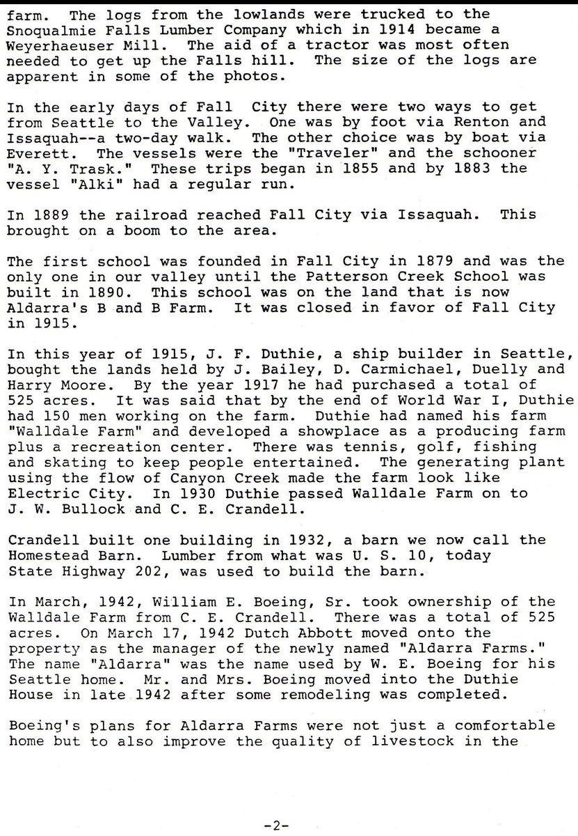 Page 2 (in my best Paul Harvey voice) of Aldarra History 
Love the sentence about golf being played on property as far back as 1917.  Need to find some old aerials.