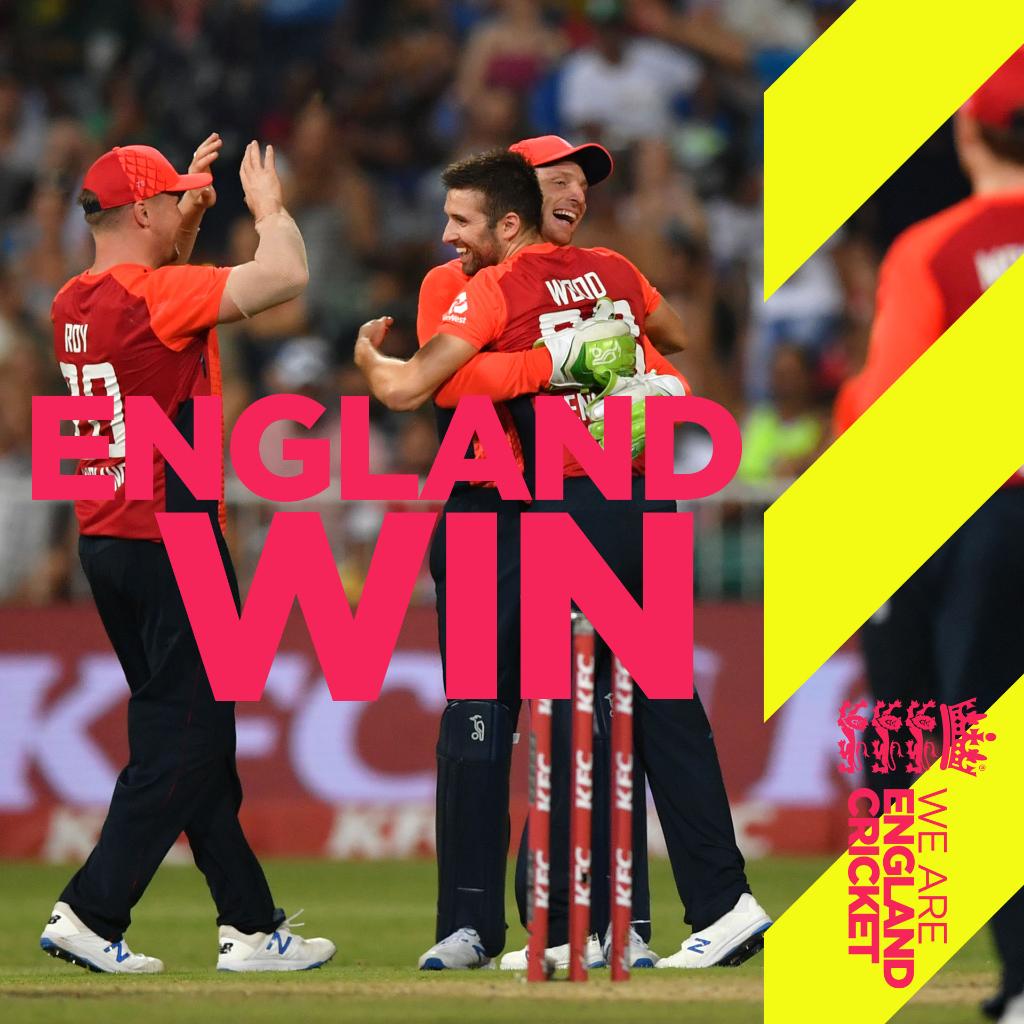 England Cricket (@englandcricket) on Twitter photo WE'VE DONE IT! ๐
Another thriller!
Scorecard: ms.spr.ly/6017Twotl #SAvENG WE'VE DONE IT! ๐
Another thriller!
Scorecard: ms.spr.ly/6017Twotl #SAvENG