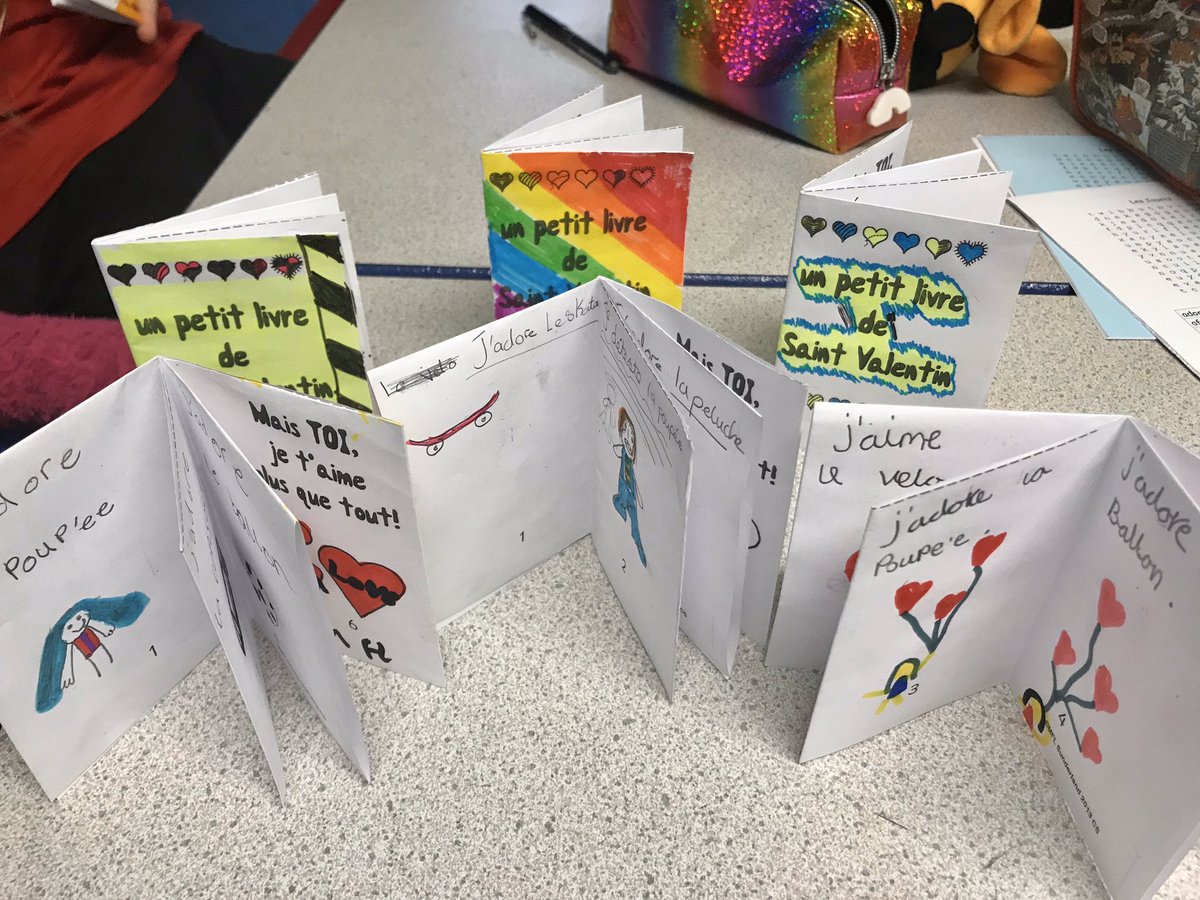 Aylestone School On Twitter Joyeuse Saint Valentin We Made French Valentine S Books Withington Hfds Today Showing Our Opinions Of Lots Of Different Things Mais Toi Je T Aime Plus Que Tout Proudayle Saintvalentin