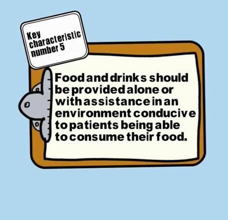 10 Key Characteristics for Good Nutritional Care No. 5