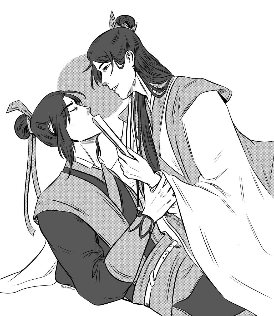 _jaseur's tweet photo. a confession becoming interesting for #scvday 💜💚 

#MDZS #sangcheng https://t.co/PQchJeIoV7